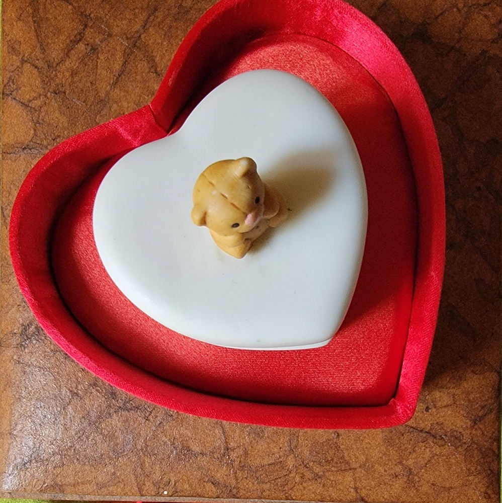 First Tooth Vintage Ceramic Trinket Box